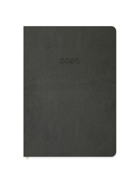 Keskin Color Günlük Termo Deri Ajanda Gri 16x24 2025 Keskin Color Günlük Termo Deri Ajanda Gri 16x24 2025