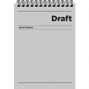 Keskin Color Hafif Kağıt Karton Kapak Draft A6 60 Yp.Çiz. 140551-99 (1 Adet)