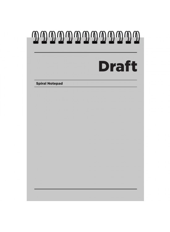 Keskin Color Hafif Kağıt Karton Kapak Draft A6 60 Yp.Çiz. 140551-99 (1 Adet)