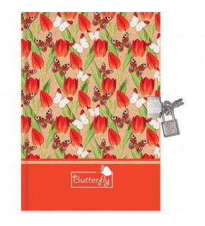 Keskin Color Hatıra Defteri Kilitli Kraft 14x20 80 YP 310261-99