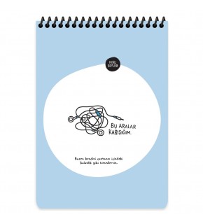 Keskin Color Hisli Şeyler A5 80 YP Çizgili Spr Bu Aralar Karışığım