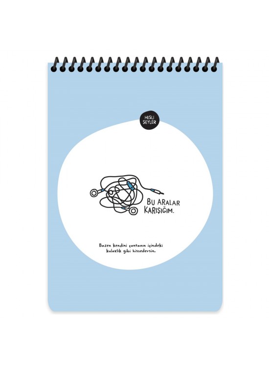 Keskin Color Hisli Şeyler A5 80 YP Çizgili Spr Bu Aralar Karışığım Keskin Color Hisli Şeyler A5 80 YP Çizgili Spr Bu Aralar Karışığım