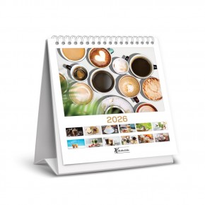 Keskin Color Masa Takvimi Kare Kahve 2026