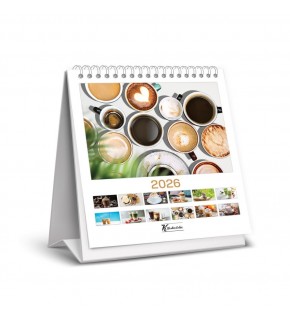 Keskin Color Masa Takvimi Kare Kahve 2026