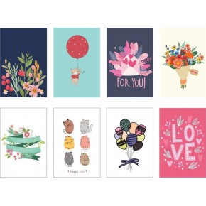 Keskin Color Mini Kutlama Tebrik Kartı Zarflı Tekli