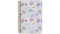 Keskin Color Not Defteri Karton Kp.Spr.Çiçek 12x17 80 YP Çiz.385351-99 (1 Adet)