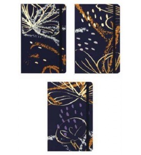 Keskin Color Not Defteri Pronot-Foil Ethnica Lastikli Çizgili 80 YP 13x21 413711-99