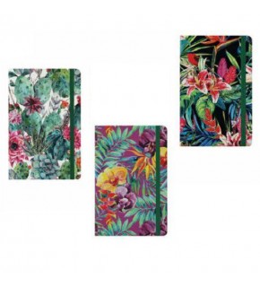 Keskin Color Not Defteri Pronot-Mexico Lastikli Çizgili 80 YP 13x21 413721-99