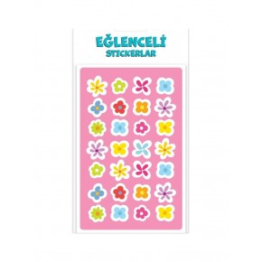 Keskin Color Puffy Sticker Orta Boy Çiçek 221204-99