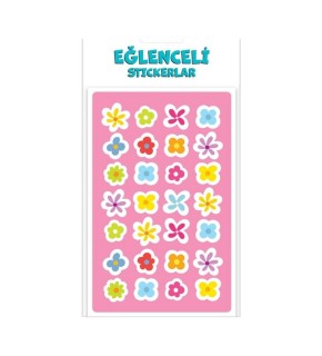 Keskin Color Puffy Sticker Orta Boy Çiçek 221204-99