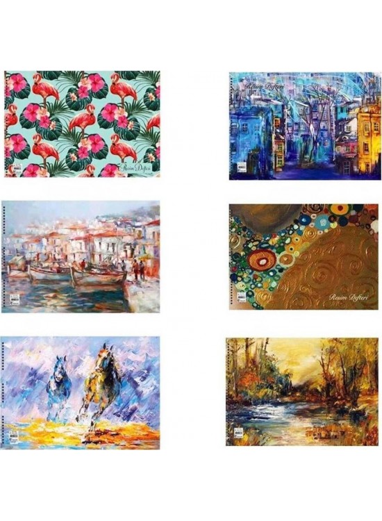 Keskin Color Resim Defteri 25x35 15 Yaprak k.kp. Basic 304115-99 (1 Adet)