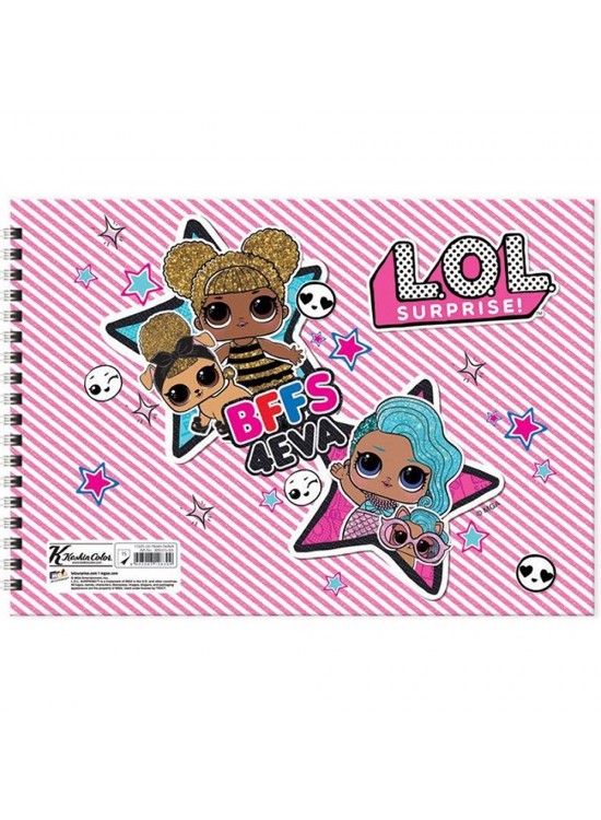 Keskin Color Resim Defteri Lol 15 Yaprak 17x25 300115-93 (1 Adet)