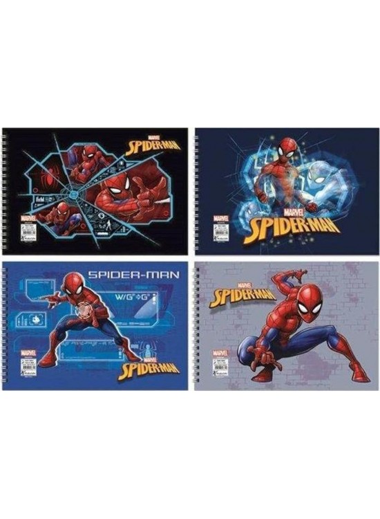 Keskin Color Resim Defteri Spider Man 15 Yaprak 17x25 300115-06 (1 Adet)