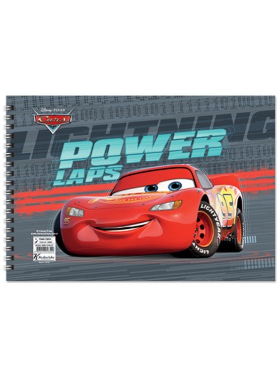 Keskin Color Resim Defteri Spiralli 15 Yaprak 17x25 Cars 300115-33 (1 Adet)