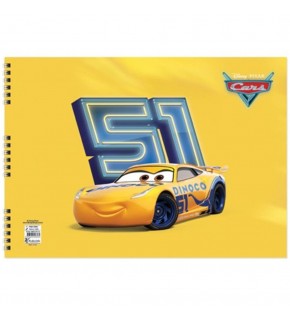 Keskin Color Resim Defteri Spiralli 15 Yaprak 25x35 Cars 300215-33 (1 Adet)