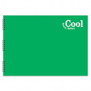 Keskin Color Resim Defteri Spiralli Plastik Kapak Cool 25x 35 15 Yp. 306121-99 (1 Adet)