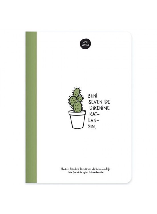 Keskin Color Sert Kap.Ciltili Defter Hisli Şeyler 14x20 64 YP Çizgili Beni Seven Dikenime Katlansın Keskin Color Sert Kap.Ciltili Defter Hisli Şeyler 14x20 64 YP Çizgili Beni Seven Dikenime Katlansın