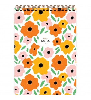 Keskin Color Spiralli Bloknot 17x24 72 Yaprak Kareli Rengarenk 145461-99 (1 Adet)