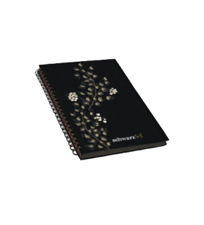 Keskin Color Spiralli Defter Schwarz Foil Sert Kapaklı 60 YP 14x20 60 YP 410110-99