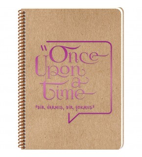 Keskin Color Spiralli S.Kapak Funky Defter 16,5x22,5 80 YP Çizgili