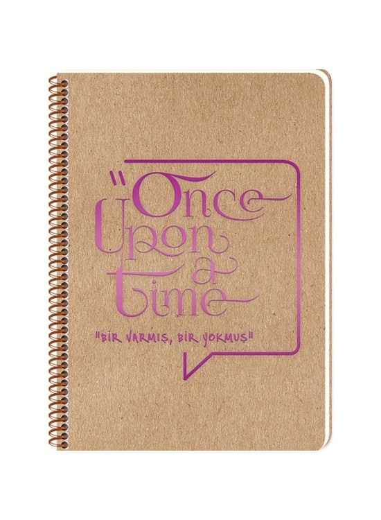 Keskin Color Spiralli S.Kapak Funky Defter 16,5x22,5 80 YP Çizgili