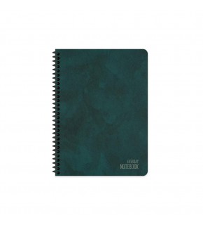 Keskin Color Spiralli Sert Kapak Defter Alfa 16,5x22,5 120 Yp Çizgisiz