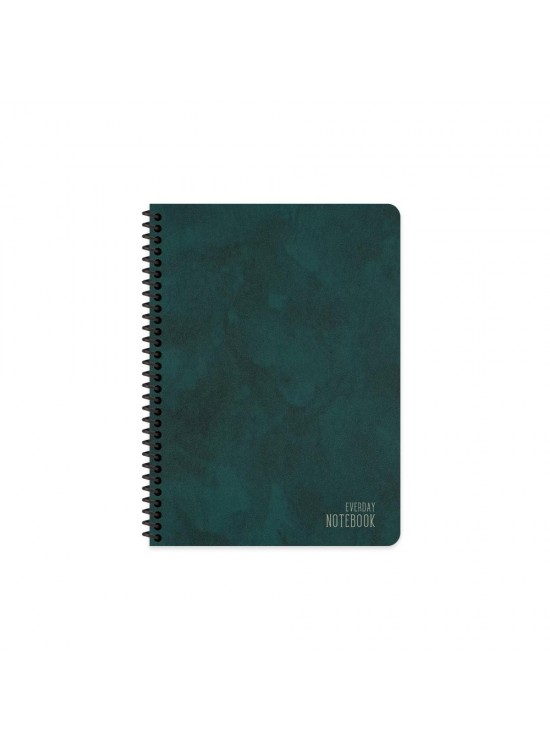 Keskin Color Spiralli Sert Kapak Defter Alfa 16,5x22,5 120 Yp Kareli