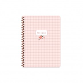 Keskin Color Spiralli Sert Kapak Defter Pötikare 16,5x22,5 120 Yp Çizgili