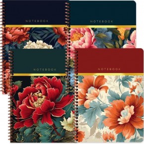 Keskin Color Spiralli Sert Kapak Bahçe Defter 17x24 100 YP Düz 418950-99