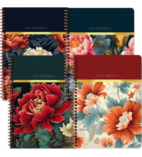 Keskin Color Spiralli Sert Kapak Bahçe Defter 17x24 100 YP Düz 418950-99