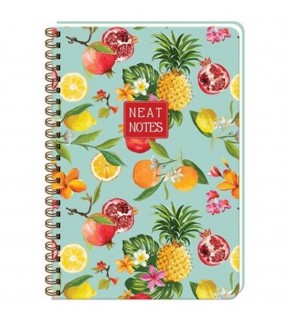 Keskin Color Spiralli Sert Kar.Kp.Neat Notes 17x24 100 YP Kareli