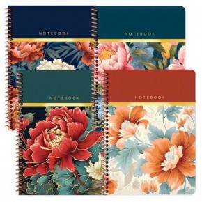 Keskin Color Spiralli Sert Kapak Bahçe Defter 17x24 100 YP Kareli 418952-99
