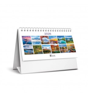 Keskin Masa Takvimi Üçgen Manzaralar