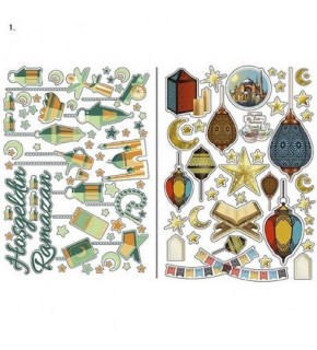 Kika Dekoratif Ramazan Sticker 2li