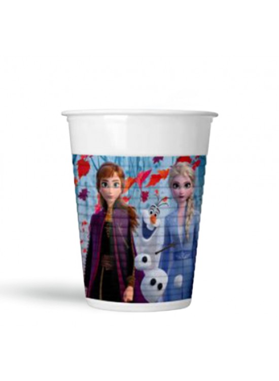 Kika Frozen 2 Plastik Bardak 200ml 8li