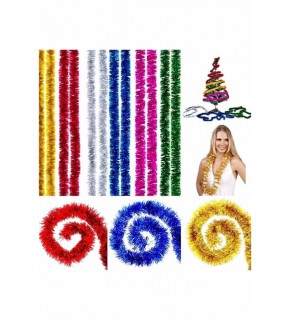 Kika Garland Simli Süsleme Şeridi 6,5cm Karışık Tk