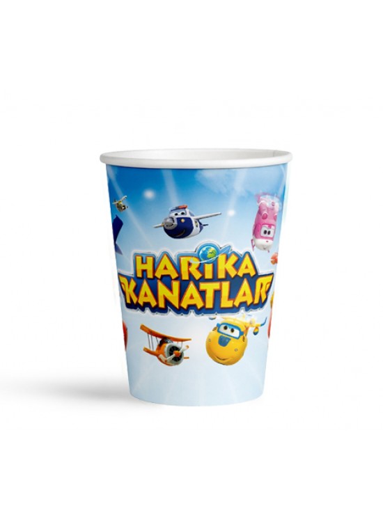 Kika Harika Kanatlar Karton Bardak 8 Li