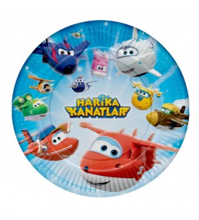 Kika Harika Kanatlar Karton Tabak 8 Li