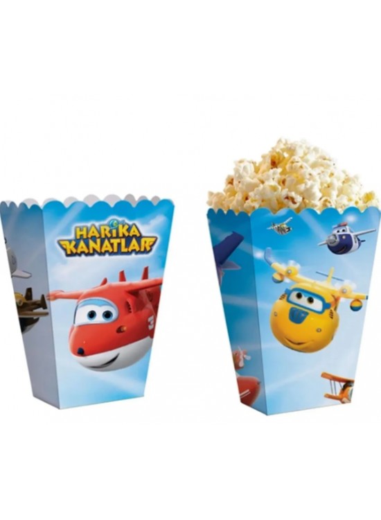 Kika Harika Kanatlar Popcorn Kutusu 10 Lu Kika Harika Kanatlar Popcorn Kutusu 10 Lu