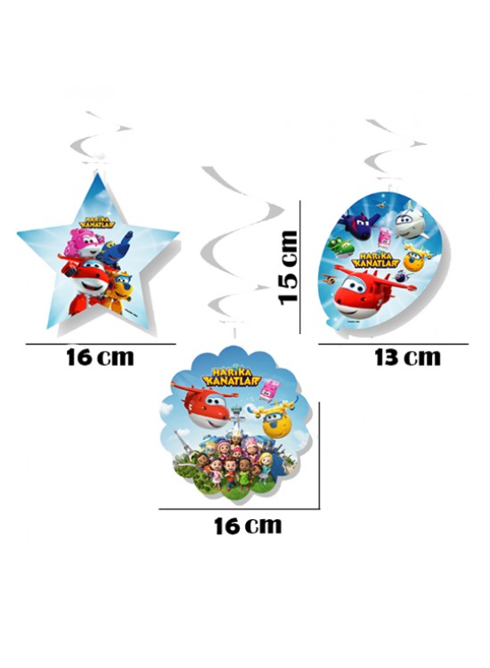 Kika Harika Kanatlar Sarkıt Süs