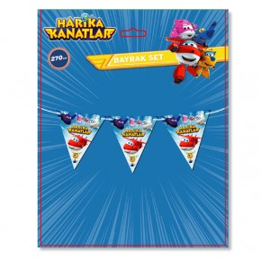 Kika Harika Kanatlar Üçgen Bayrak Set