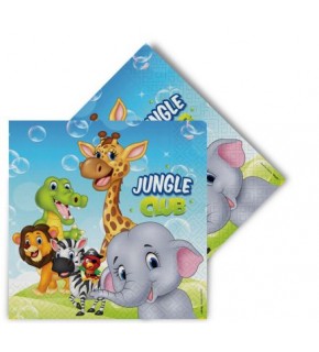 Kika Jungle Club Peçete 16 Lı