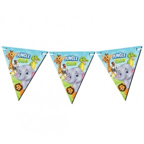 Kika Jungle Club Üçgen Flama