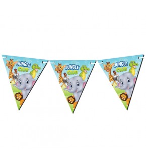 Kika Jungle Club Üçgen Flama