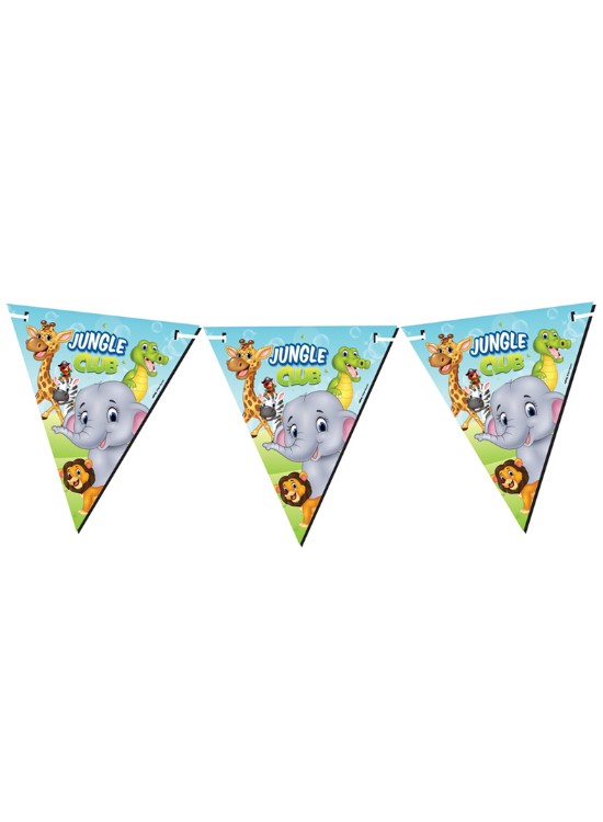 Kika Jungle Club Üçgen Flama Kika Jungle Club Üçgen Flama