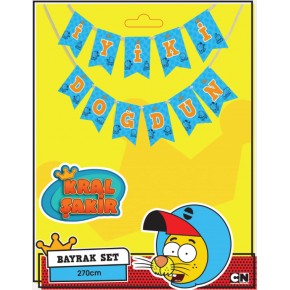 Kika Kral Şakir Action İyi ki Doğdun Harf Afiş