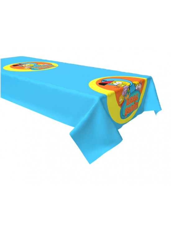 Kika Kral Şakir Action Masa Örtüsü 120x180cm 30mc Kika Kral Şakir Action Masa Örtüsü 120x180cm 30mc