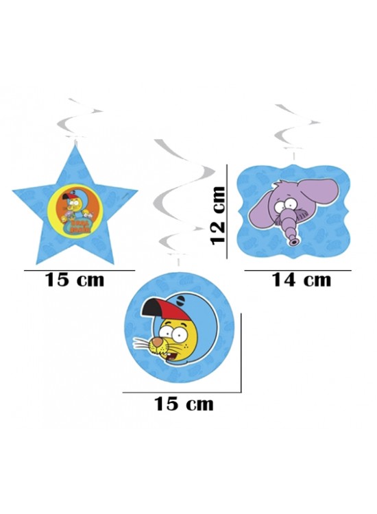 Kika Kral Şakir Action Sarkıt Süs Kika Kral Şakir Action Sarkıt Süs