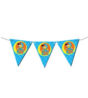 Kika Kral Şakir Action Üçgen Flama