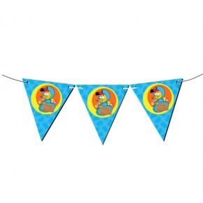 Kika Kral Şakir Action Üçgen Flama